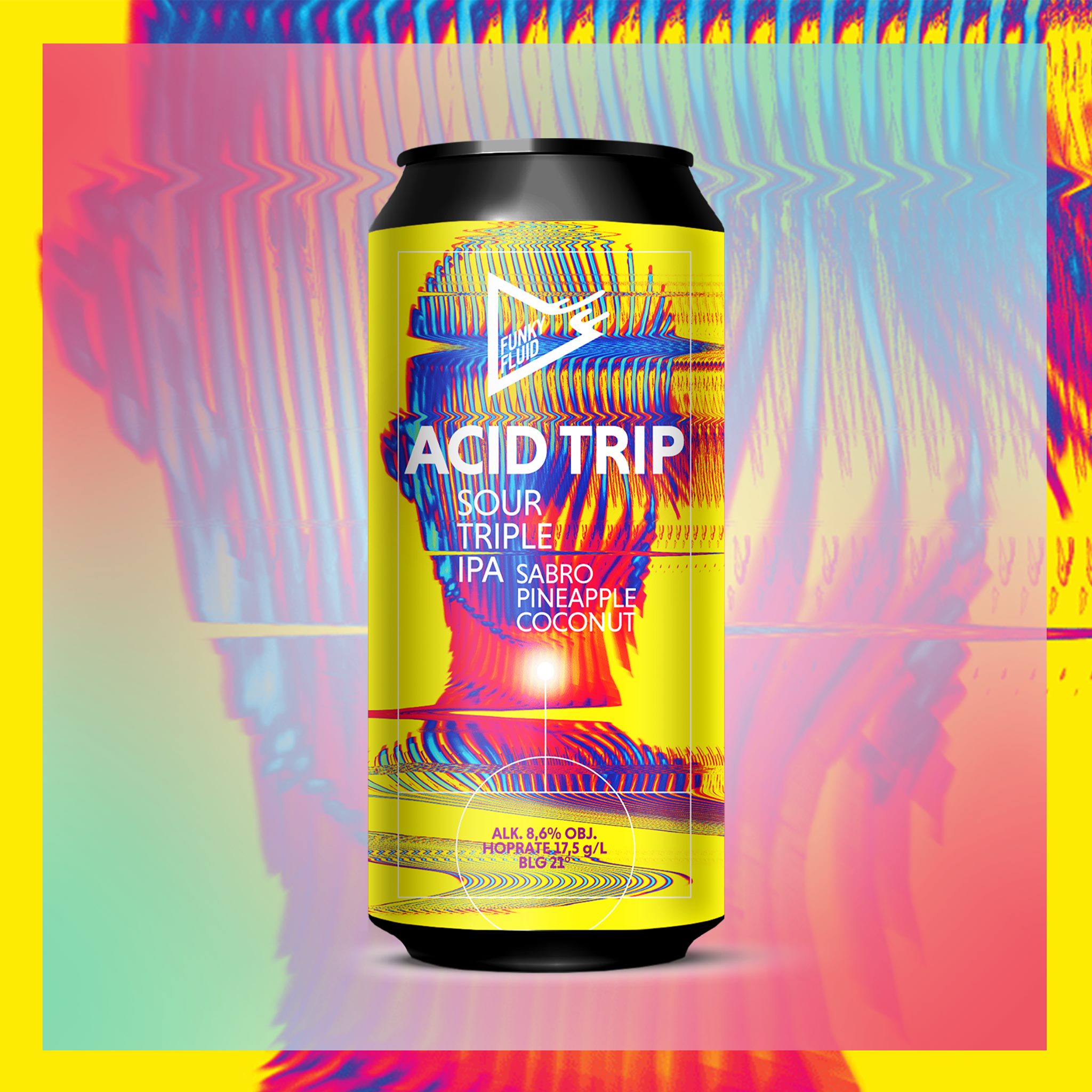 Funky Fluid Acid Trip Sour Double IPA