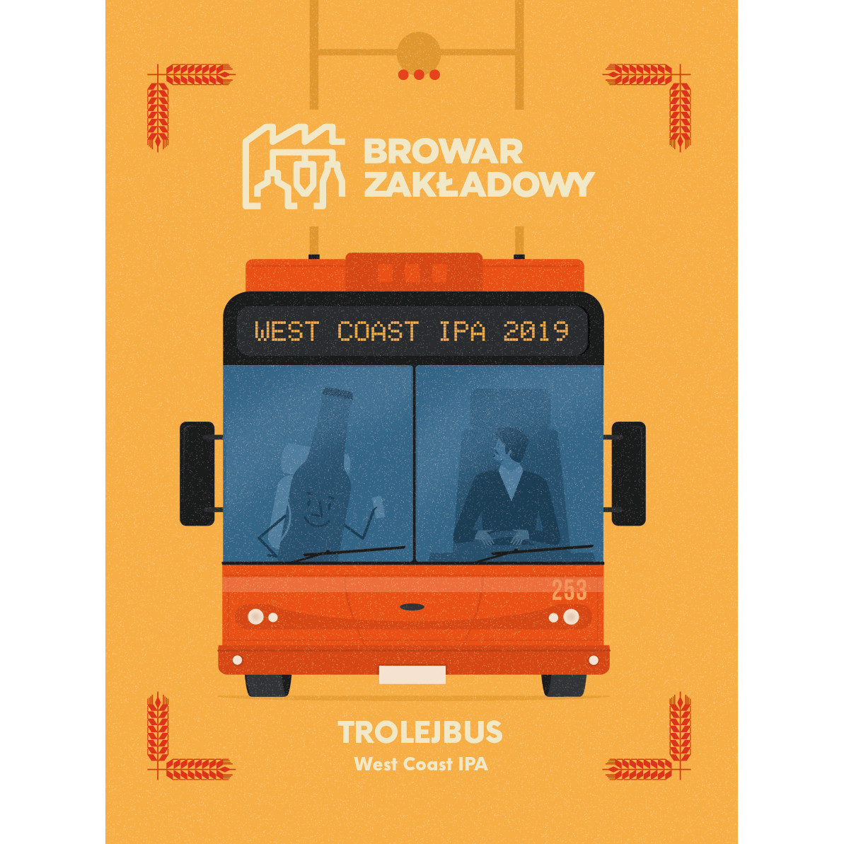 Zakładowy Trolejbus – West Coast IPA