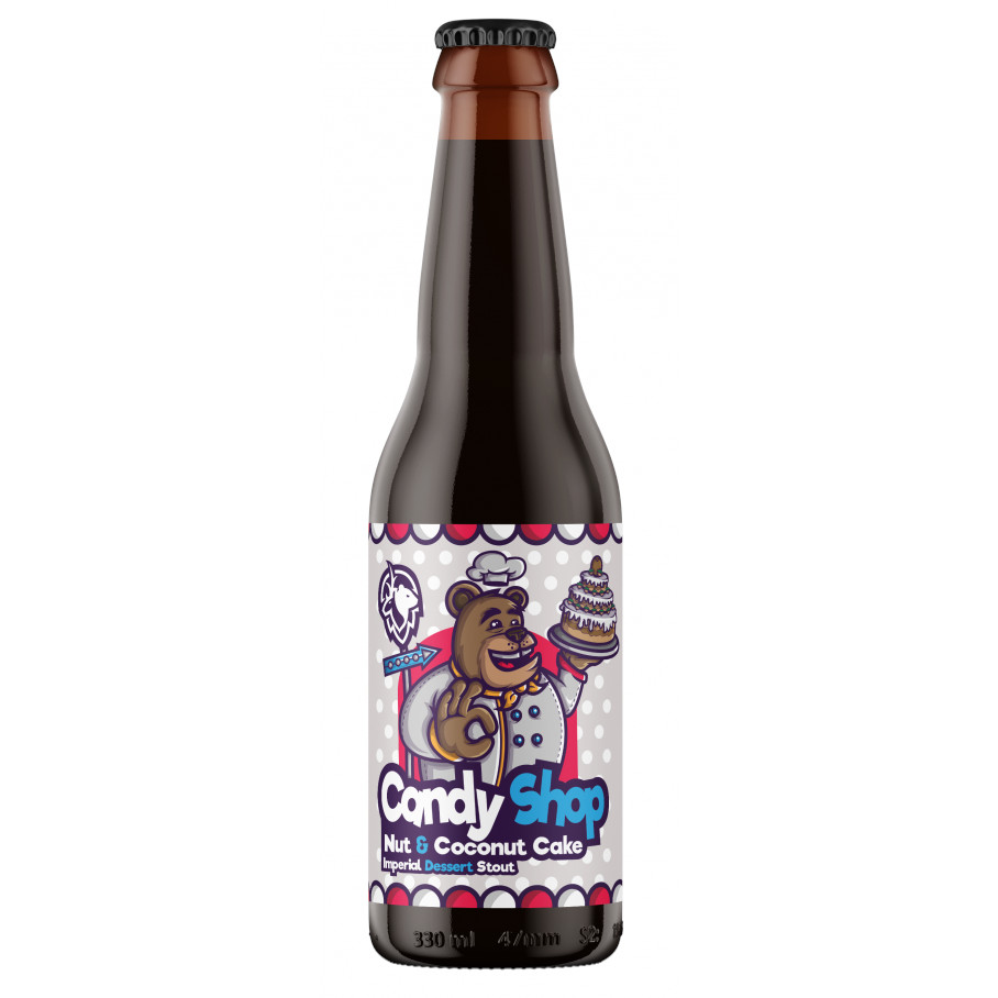 Deer Bear – Candy Shop – Nut & Coconut Cake Imperial Stout