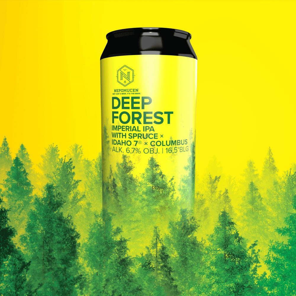 Nepomucen DEEP FOREST IPA with SPRUCE, IDAHO 7 and COLUMBUS