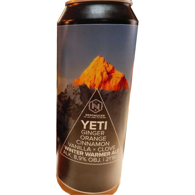 Nepomucen YETI – Ginger Orange Cinnamon Winter Warmer Ale