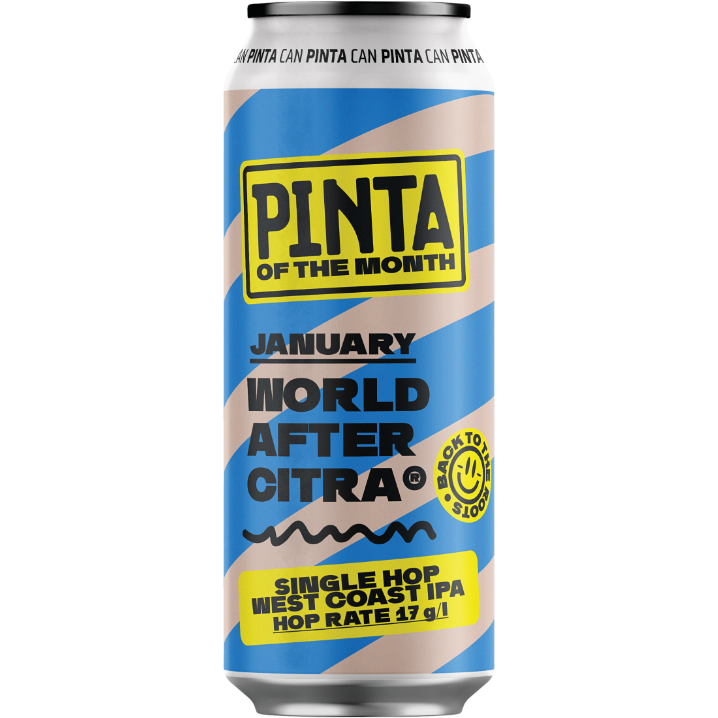 PINTA of the Month – World After Citra – January 2020 – Single Hop West Coast IPA