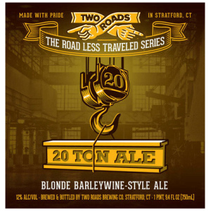 two roads 20 ton ale blonde