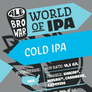 alebrowar world of ipa cold ipa