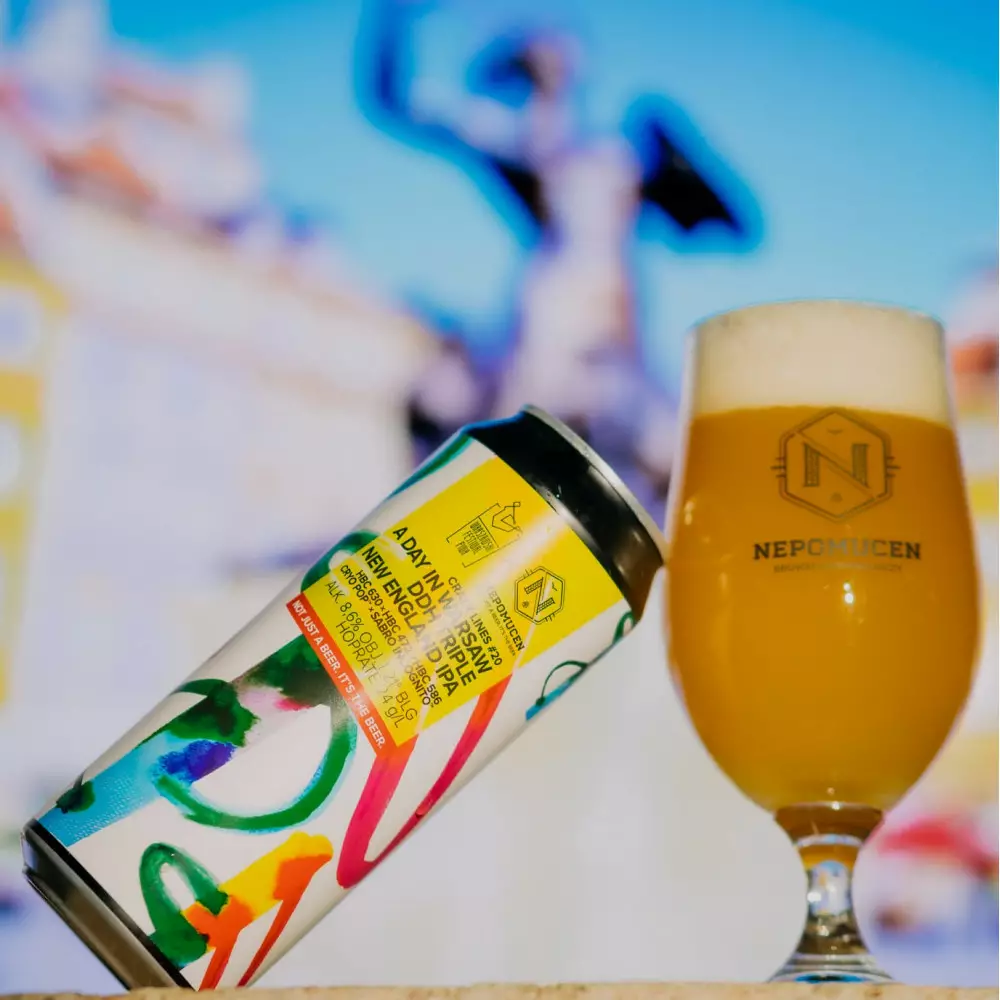 Nepomucen A DAY IN WARSAW – DDH TRIPLE NEW ENGLAND IPA