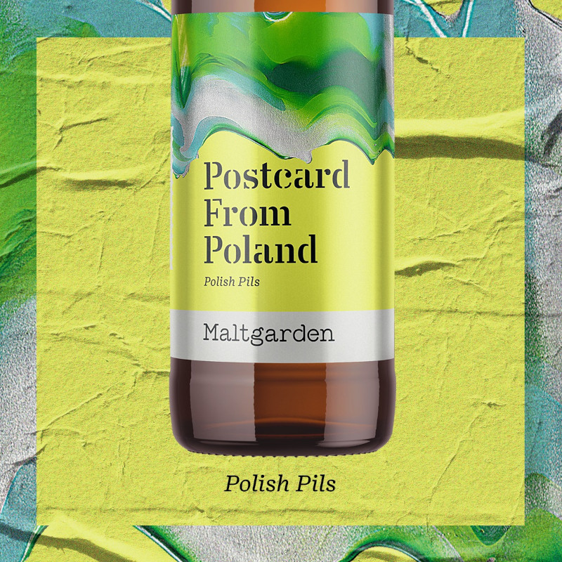 Maltgarden Postkarte aus Polen – Polnisches Pils