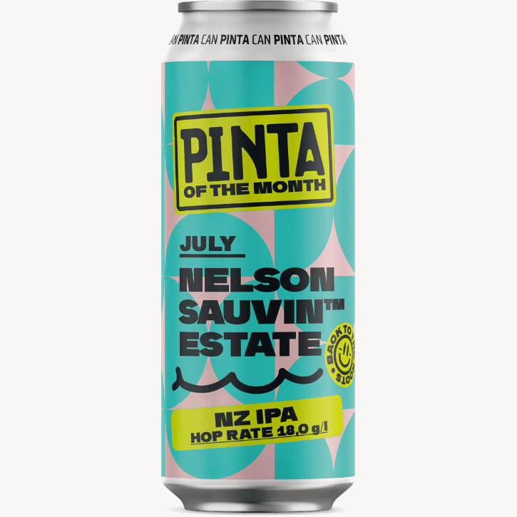 PINTA of the Month – PINTA NELSON SAUVIN ESTATE – July 2022 – New Zeland IPA