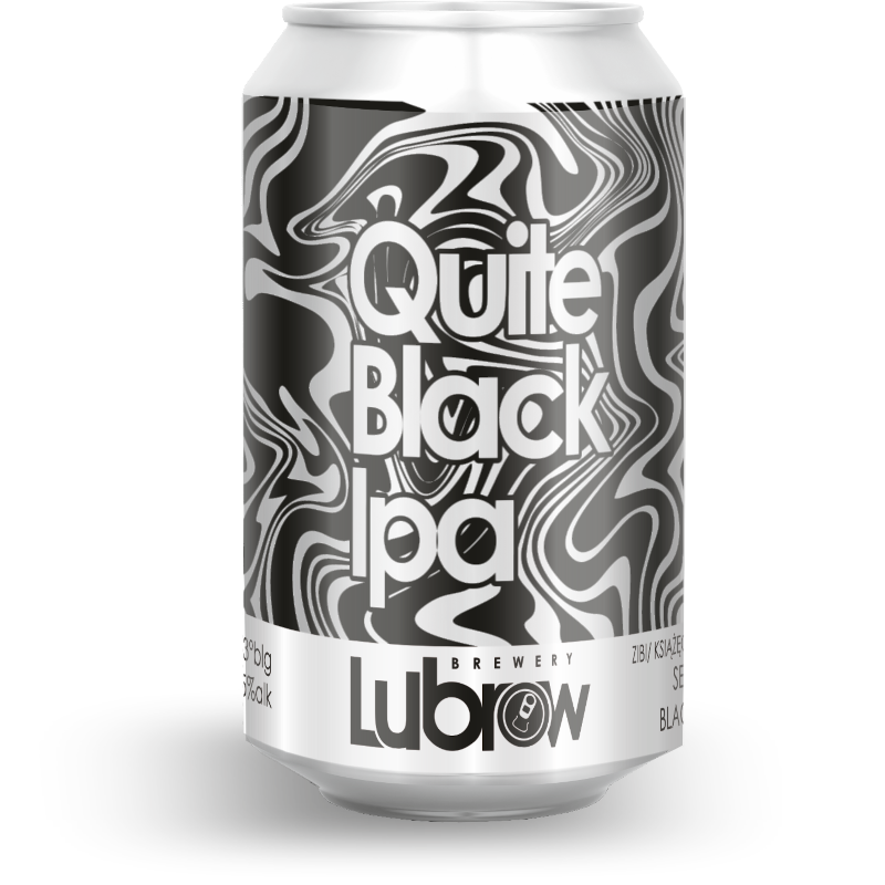 Lubrow Quite Black IPA