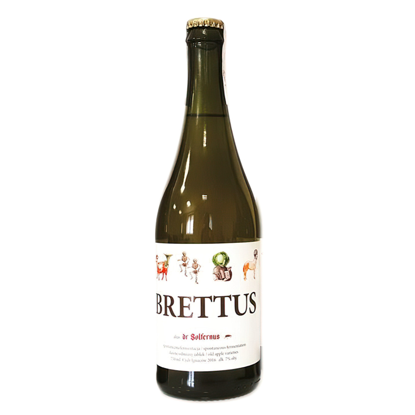 Cydrownia Ignaców BRETTUS 2020 0.75L (spontaniczna fermentacja, dawne odmiany jabłek)
