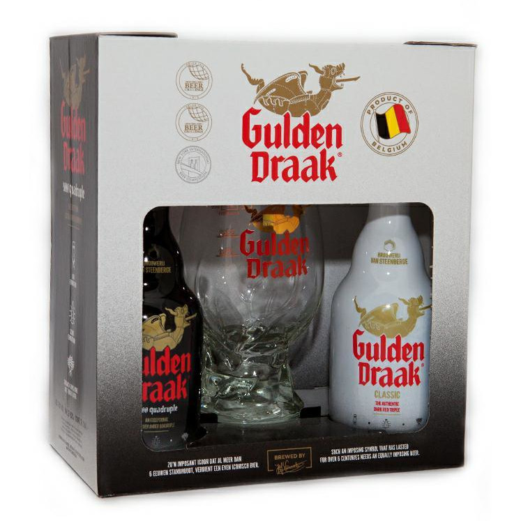 Zestaw Gulden Draak Classic & Quadruple + POKAL – Belgia