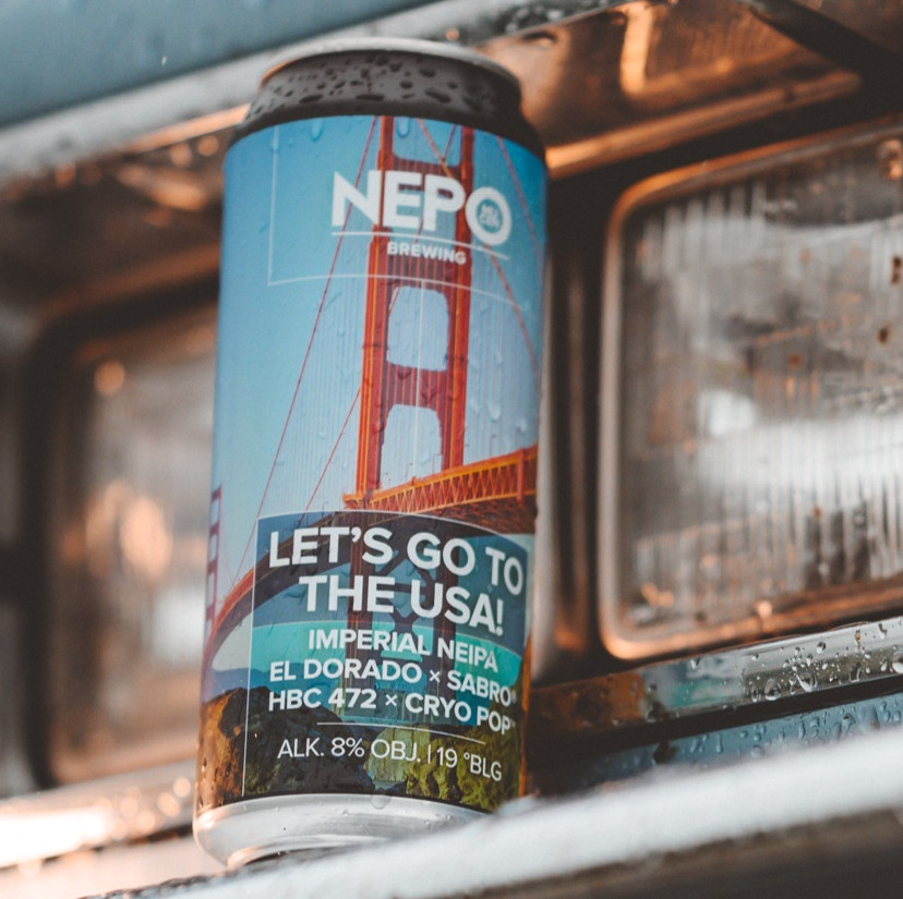 Nepomucen LET’S GO TO THE USA – Imperial NEIPA