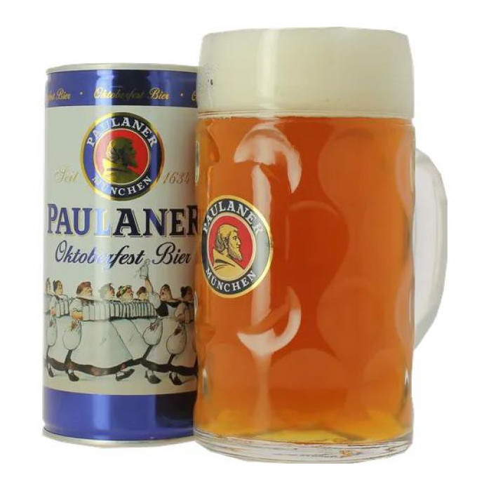 Paulaner Munchen Octoberfest Bier Puszka 1L + KUFEL – Niemcy