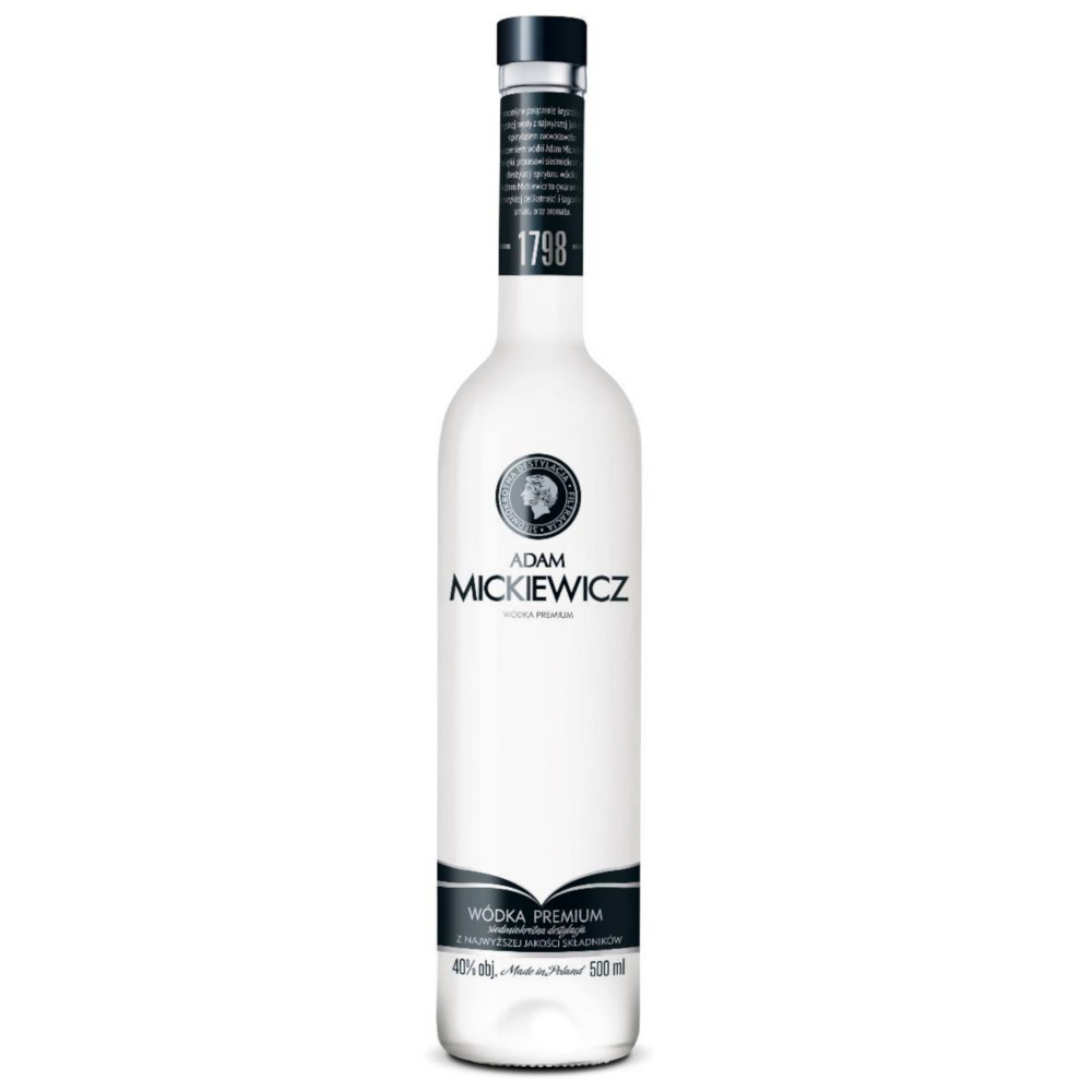 Wódka Adam Mickiewicz Premium 40% 0.5L