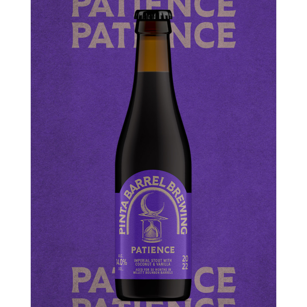 PINTA Barrel Brewing PATIENCE – Imperial Stout with Coconut & Vanilla