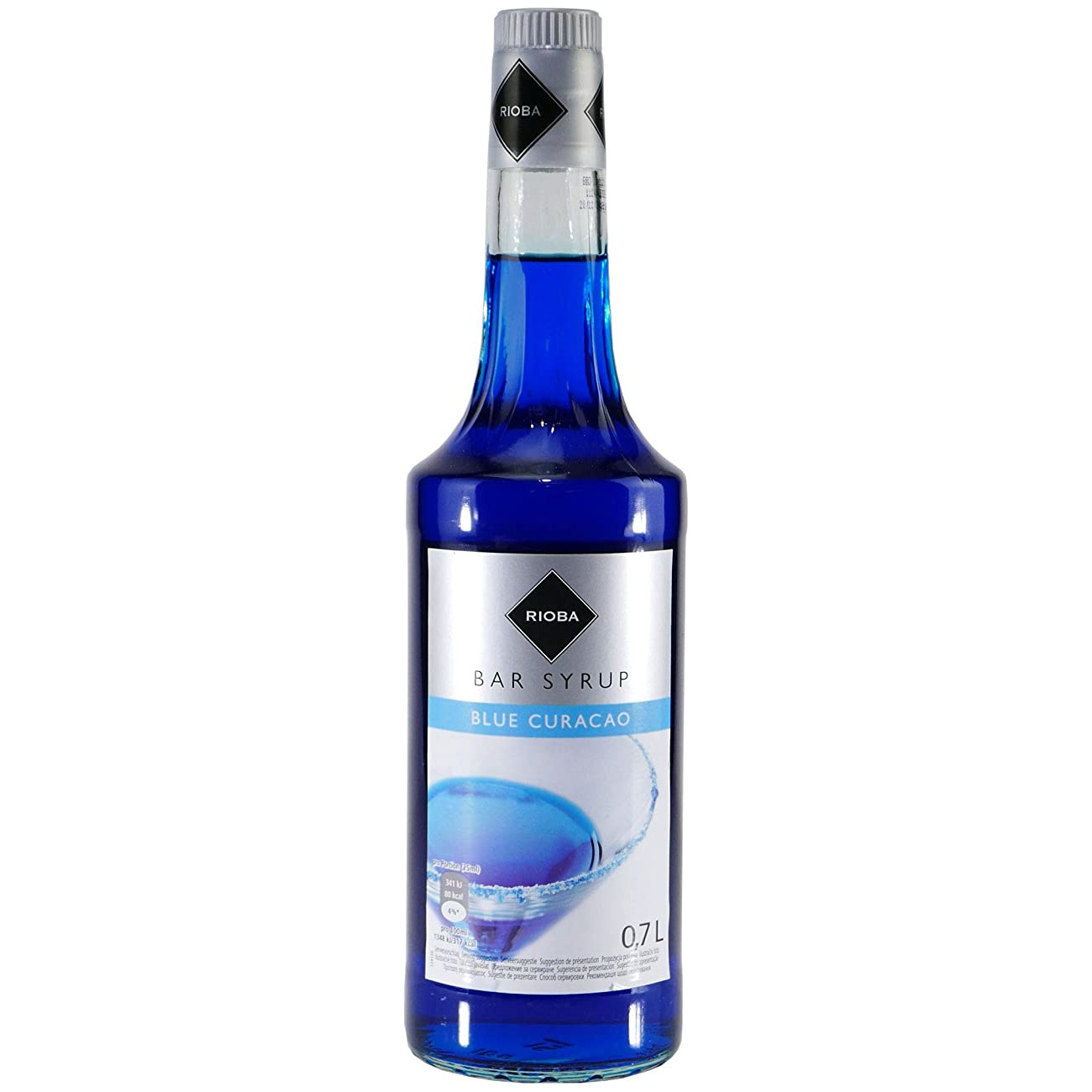 RIOBA BLUE CURACAO – Syrop Barmański 700 ml