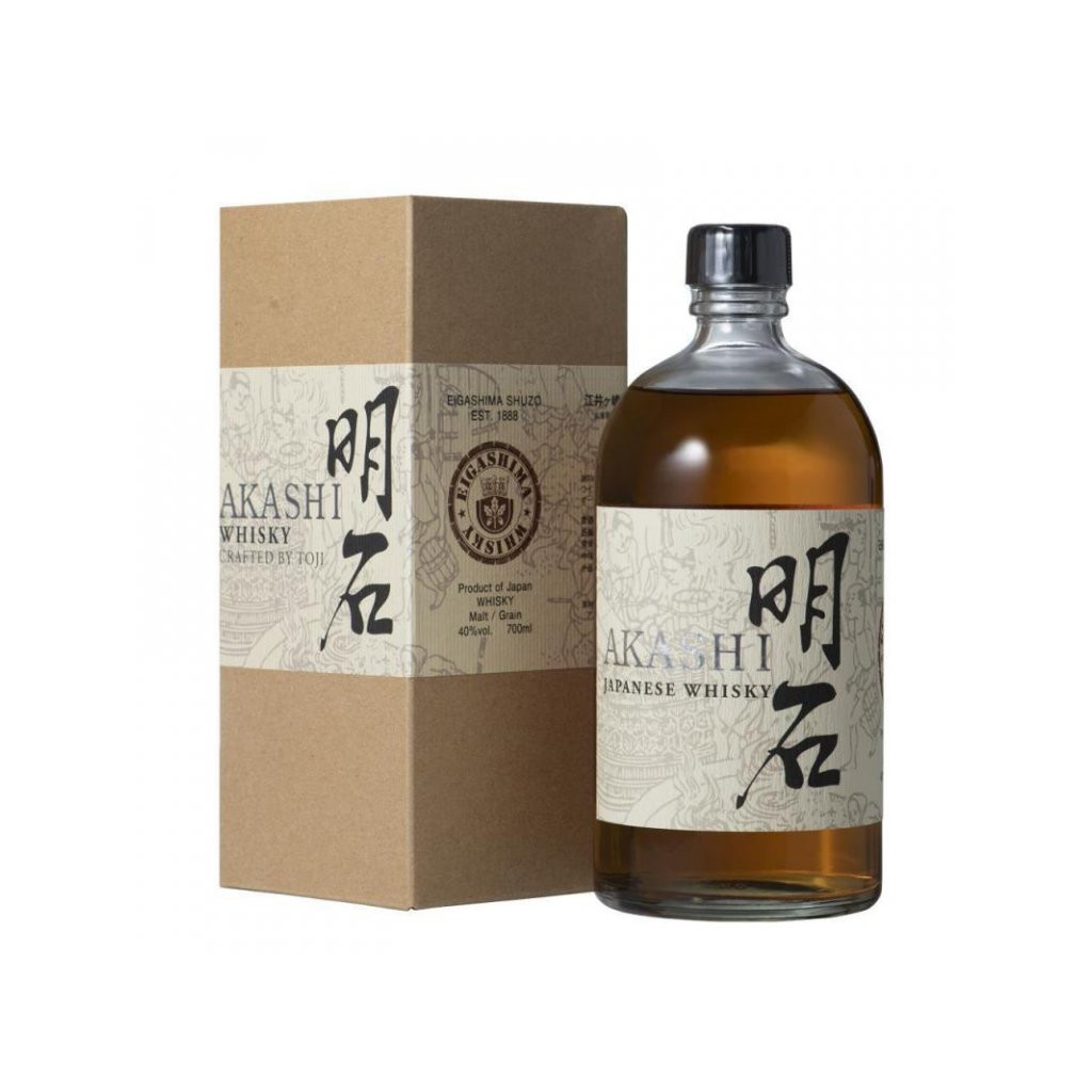 AKASHI CRAFTED BY TOJI BLEDNED WHISKY 40% 0,7L