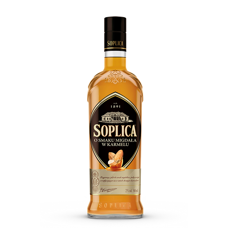 Wódka Soplica migdał w karmelu 25% 0.5L