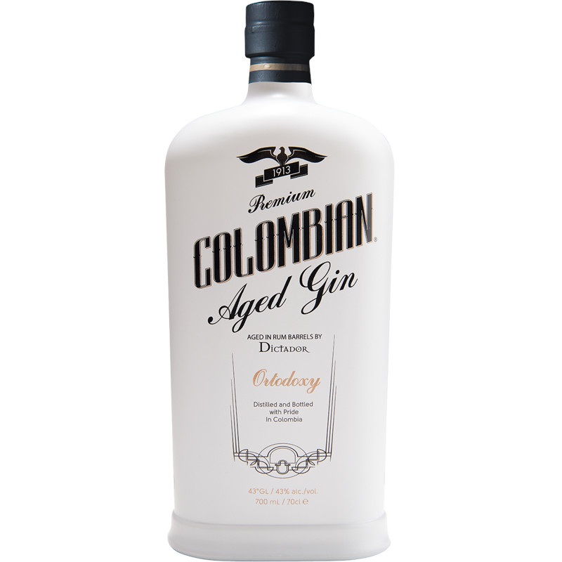 Gin Dictador Colombian White Rum Barrel 43% 0,7L – Kolumbia