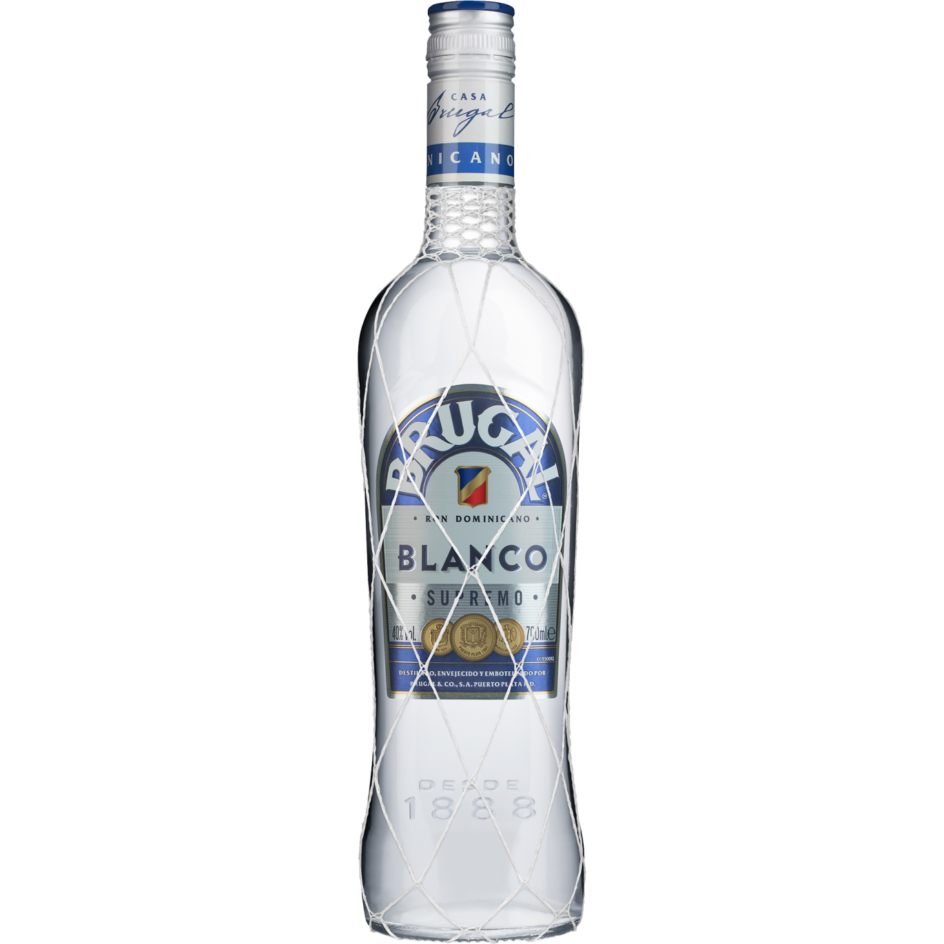 Rum Brugal Blanco supremo 40% 0,7L