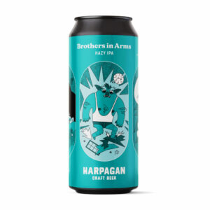 HARPAGANxBEER BROTHERS BROTHERS IN ARMS HAZY IPA