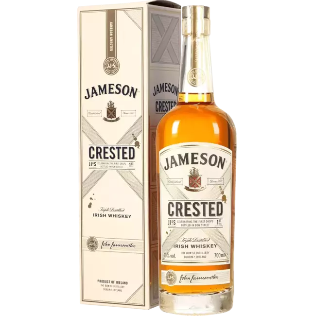 JAMESON CRESTED IRISH WHISKY 40% 0.7L