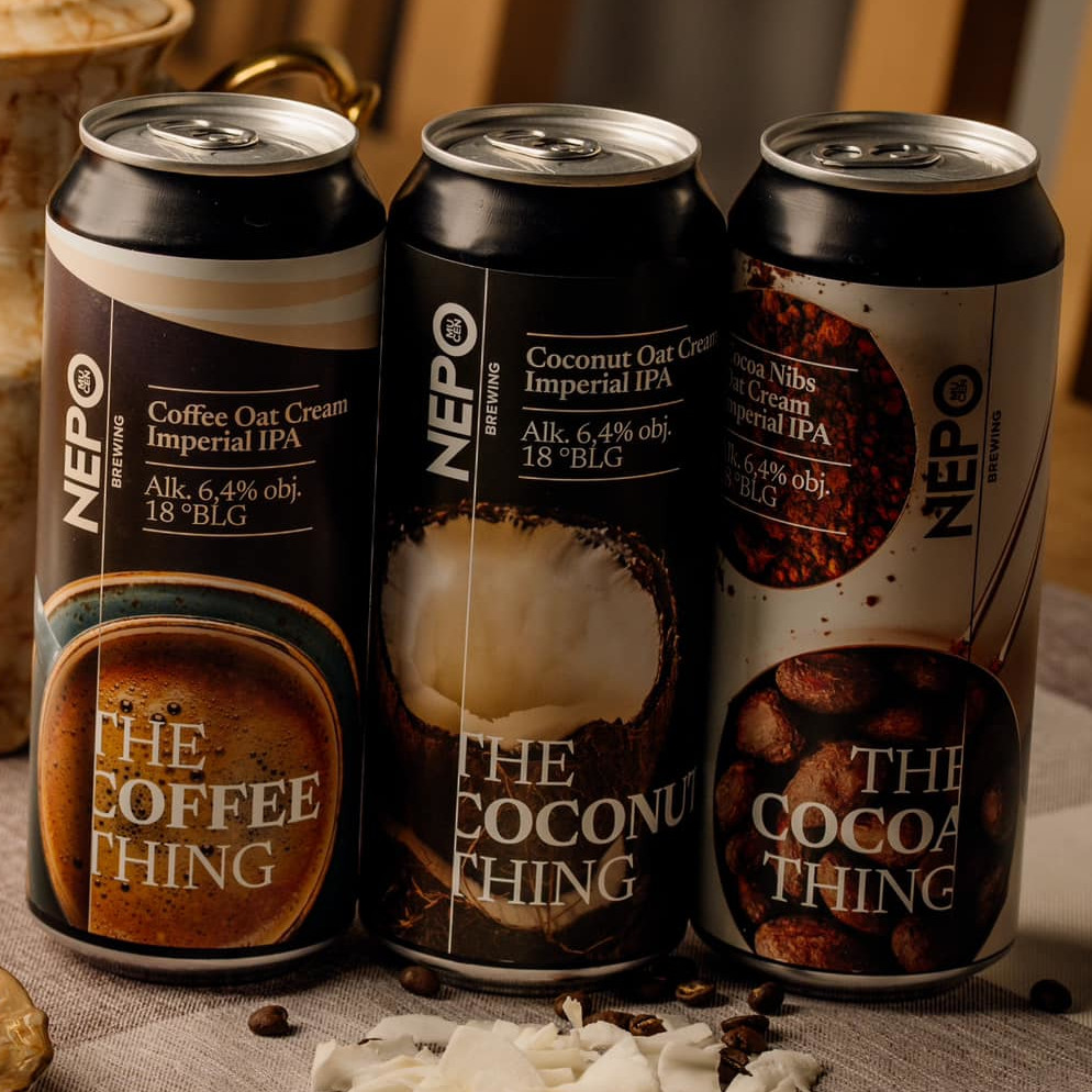 Nepomucen THE COCOA THING – Cocoa Nibs Oat Cream Imperial IPA
