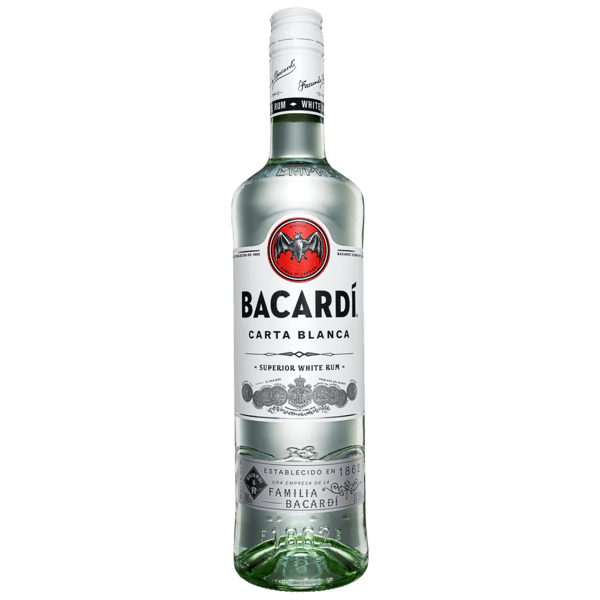 Rum Bacardi Carta Blanca 37,5% 0,7L