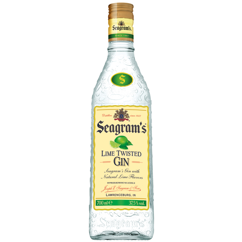 Gin Seagram’s lime 38% 0,7L