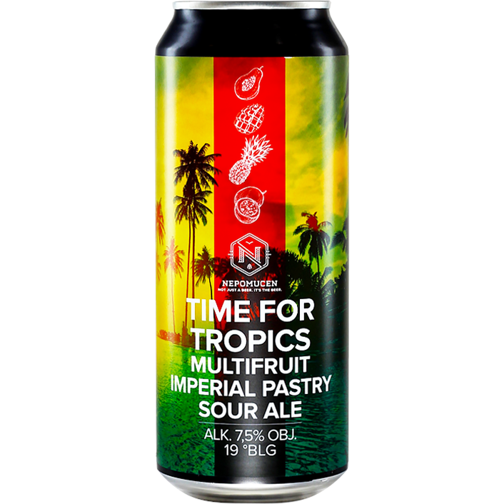 Nepomucen TIME FOR TROPICS – Multifruit Imperial Pastry Sour Ale
