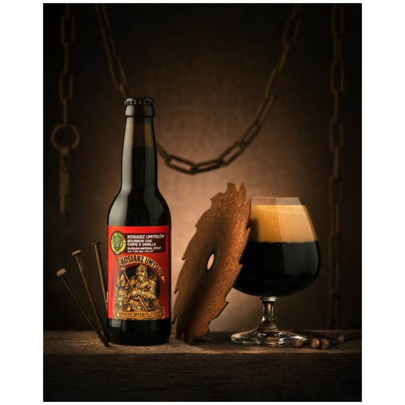 BEER UNDERGROUND MIND MOWER RIS Bourbon Oak Chips x Vanilla 11,5% 0,33L