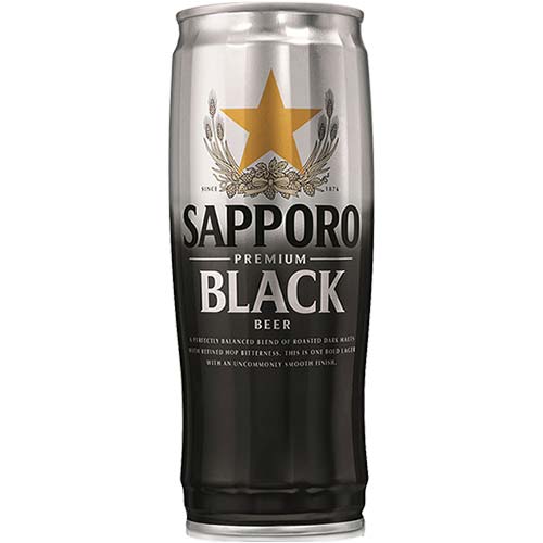 SAPPORO BLACK BEER -JAPONIA 5% 0.65L