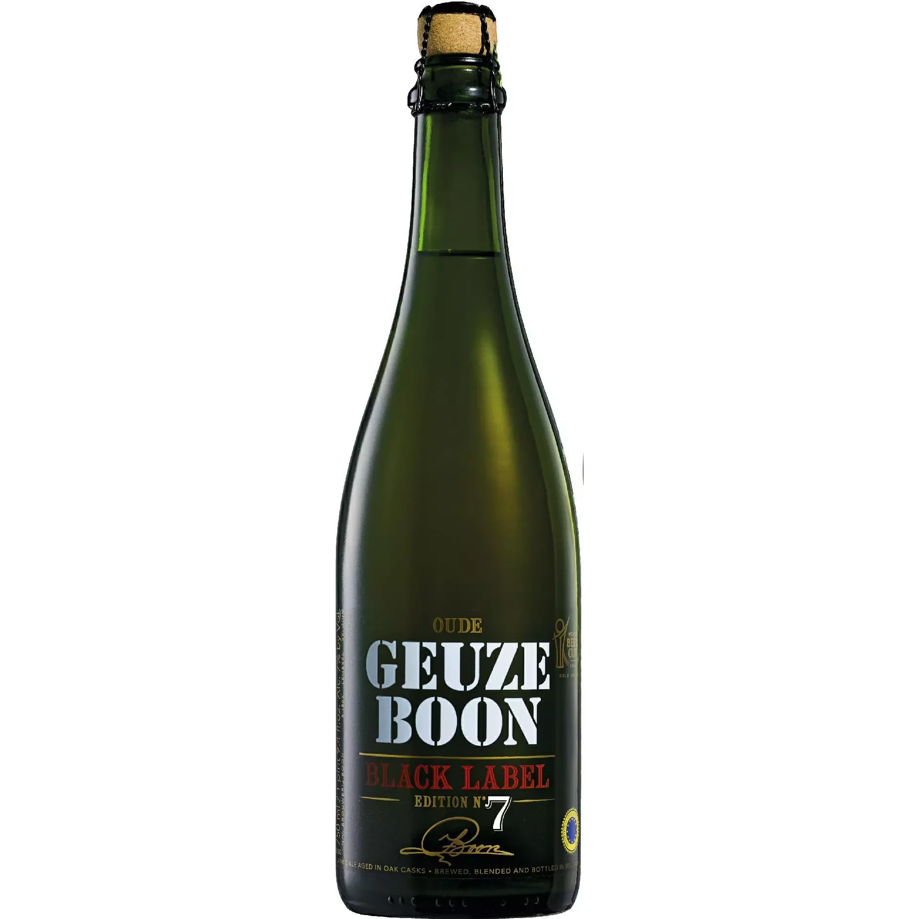 Belgia Boon Oude Gueze Black Label n8 7% 0,75L