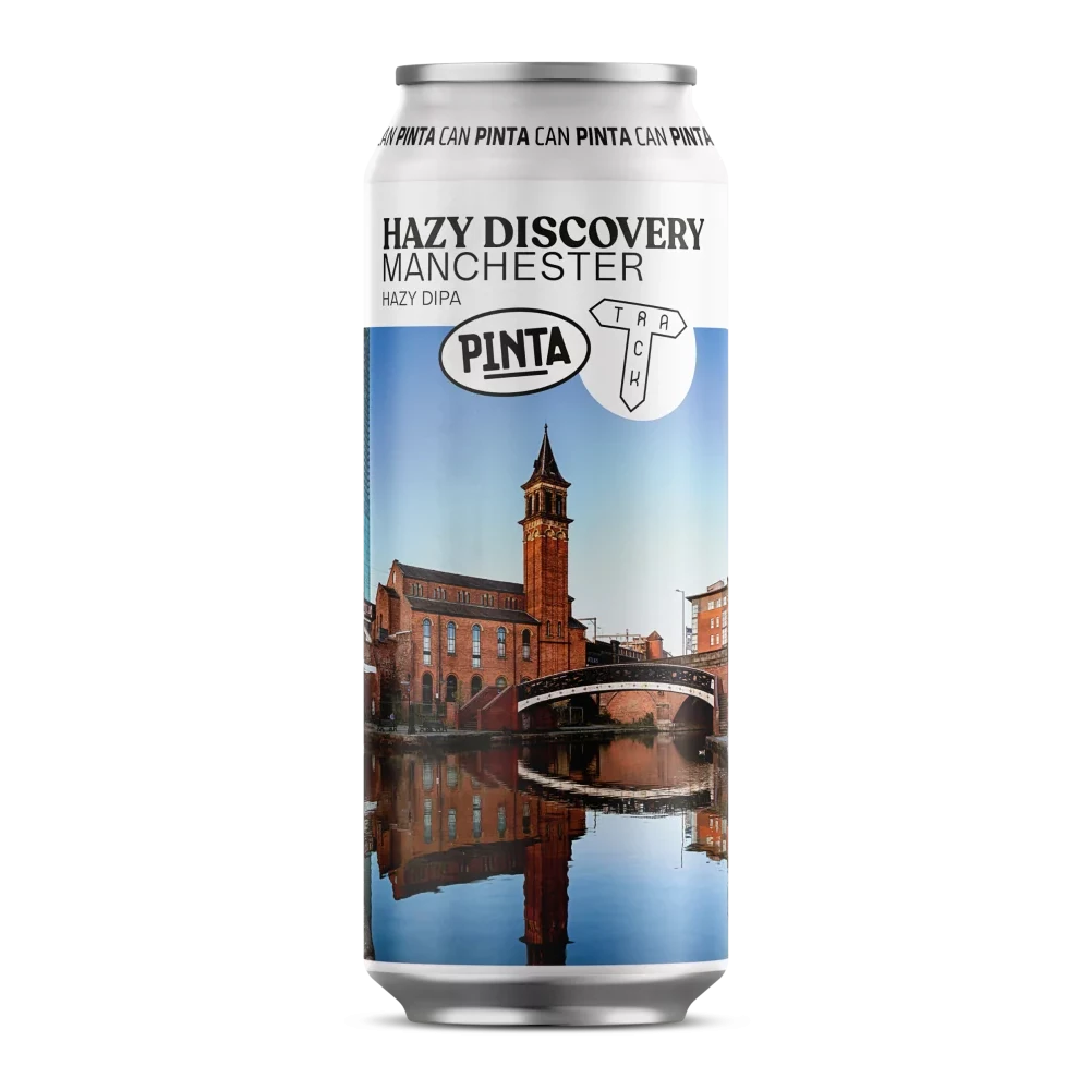 PINTA HAZY DISCOVERY MANCHESTER – Doppeltes IPA 7,8% 0,5L