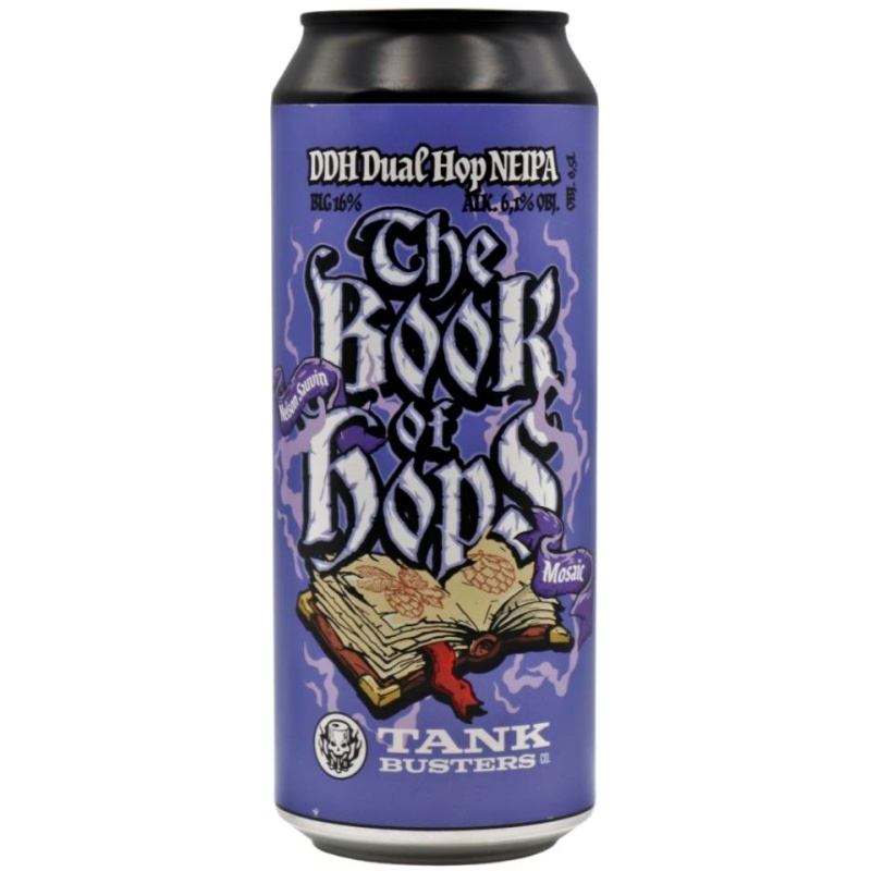 Tankbusters Book of Hops VOL2 DDH NEIPA 6,1% 0,5L