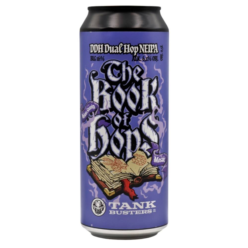 Tankbusters Book of Hops VOL2 DDH NEIPA 6.1% 0.5L