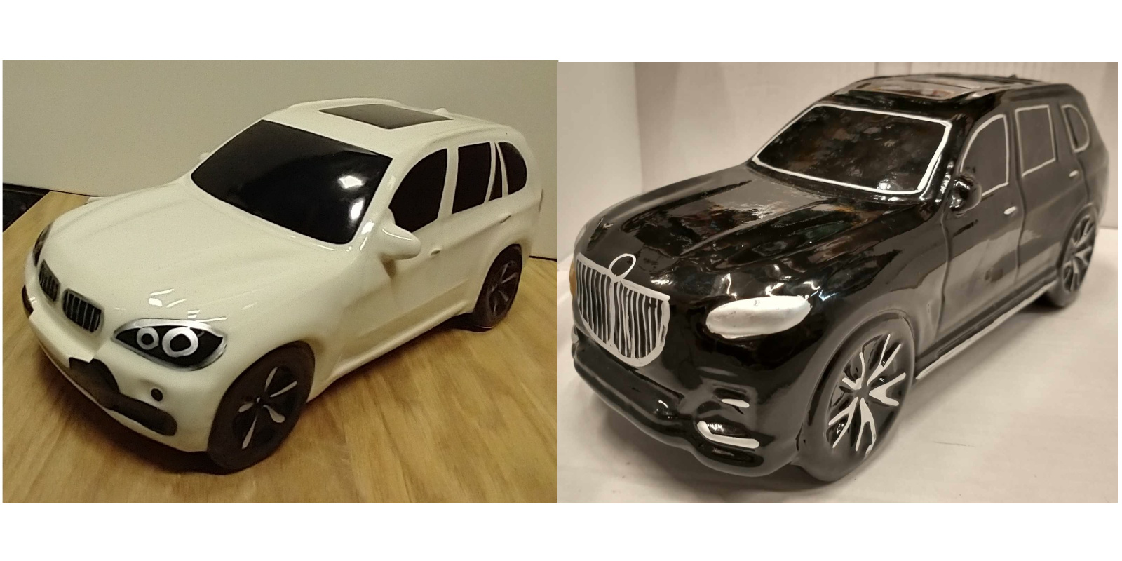 Bumer Auto – BMW – Pure Vodka 40% 0,7l Farbe: weiß oder schwarz