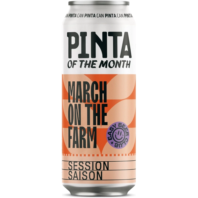 PINTA OF THE MONTH MARCH 2023 ON THE FARM – Session Saison