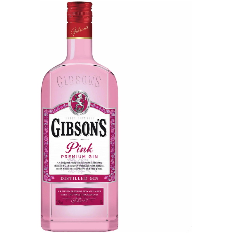 Gibson’s Pink Premium Gin 37,5% 0,7L
