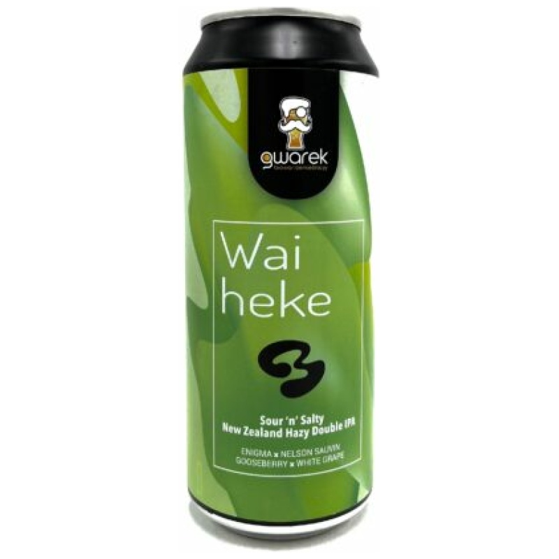 Gwarek WAIHEKE New Zealand Hazy Double IPA 7% 0,5L