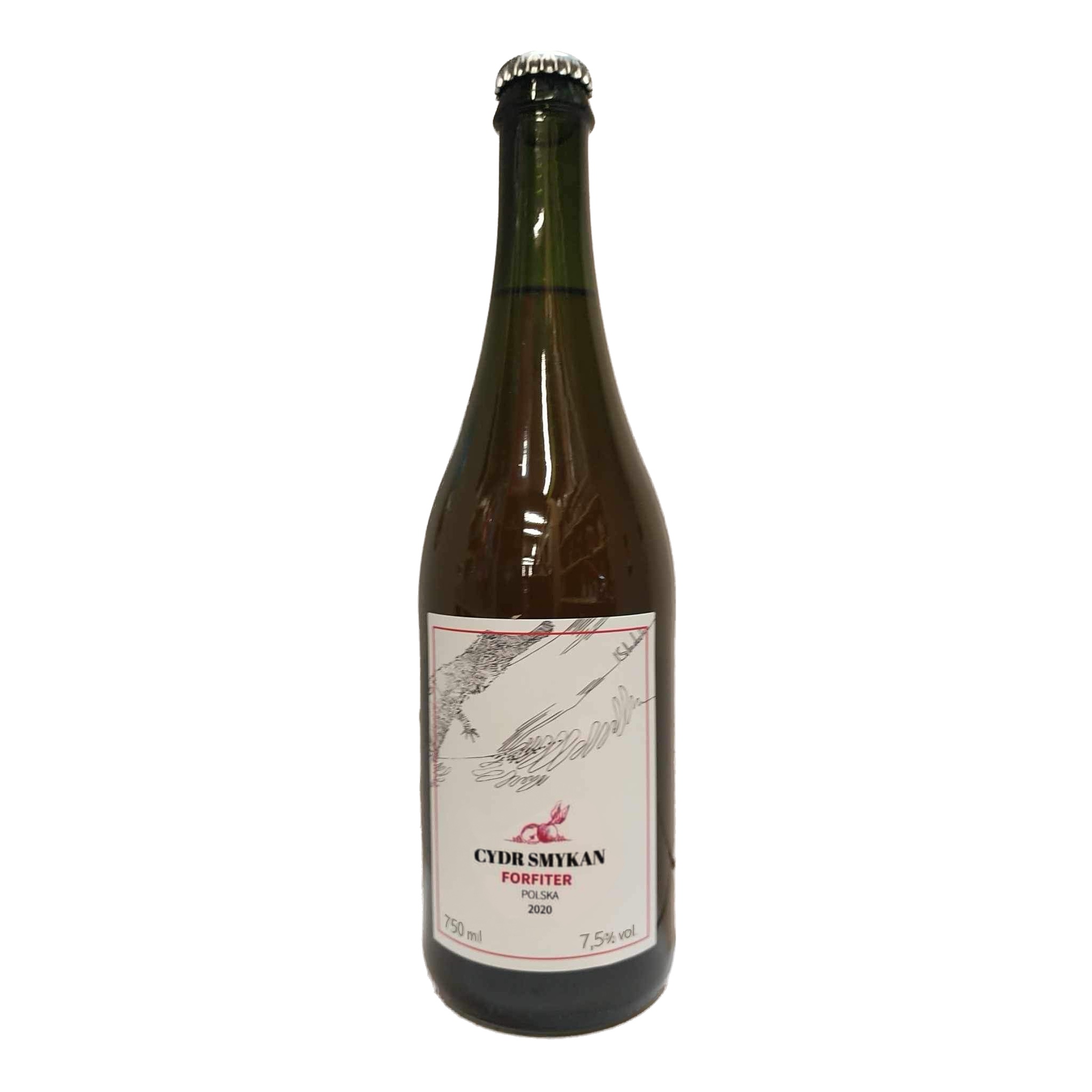 CIDER SMYKAN FORFITER With the addition of red gooseberries