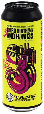 TANKBUSTERS Third Brithday and Homies FUNKY FLUID – Juicy Sour Neipa