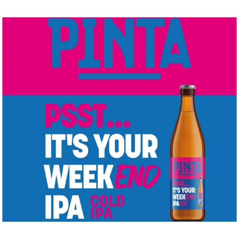 PINTA Psst… It’s Your Weekend IPA – Cold IPA