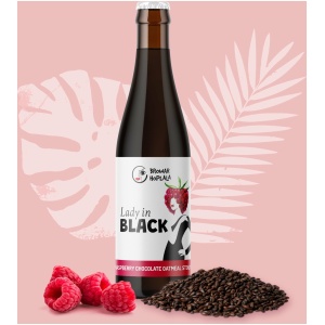 HOPLALA LADY IN BLACK Raspberry chocolate Oatmeal Stout
