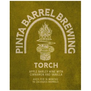 PINTA BARREL BREWING TORCH 2023 Apple Barley wine with cinnamon and vanilla