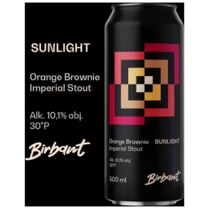 BIRBANT SUNLIGHT Orange Brownie Imperial Stout