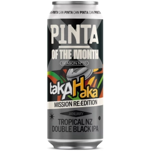 PINTA OF THE MONTH TAKAHAKA Tropical NZ Double Black IPA