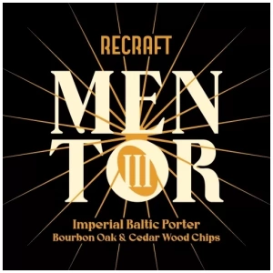 RECRAFT MENTOR III Imperial Baltic Porter Bourbon Oak Cedar Wood Chips